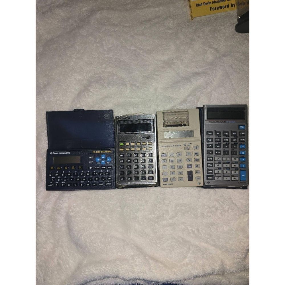 TEXAS INSTRUMENTS TI-5008 Micro Printer Calculator Vintage 8-Digit LCD